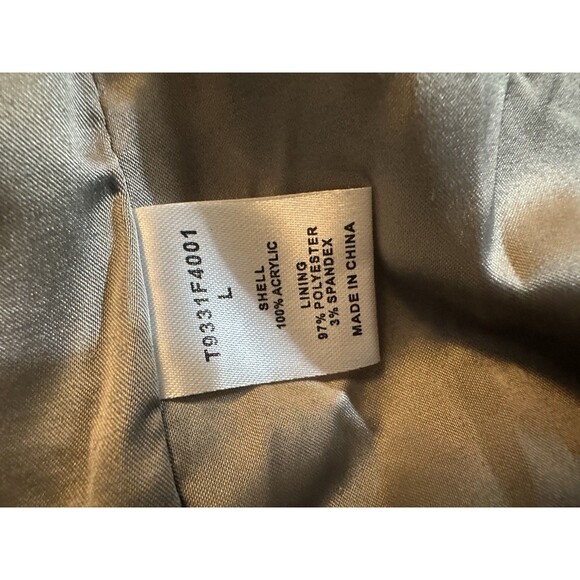 Tart Collections Brown Faux Rabbit Fur Vest Super Soft Open Front Women’s Sz L - Picture 6 of 7